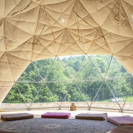 Luxury tent Glamping - Pobyt V Kupole V Magickych Bielych Karpatoch